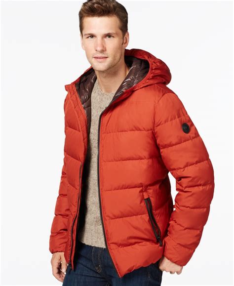 michael kors men's down jacket|Michael Kors lightweight down jacket.